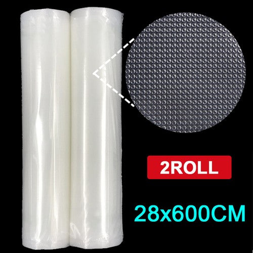 Food Vacuum Sealer Bags Rolls Vaccum Food Saver Storage Seal Bag Pack Embossed