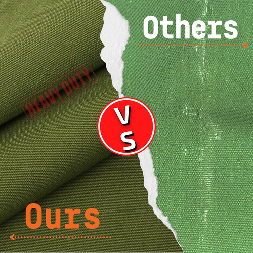 14 Sizes Army Heavy Duty Canvas Tarp Tarpaulin Sun Blocked Waterproof Dustproof