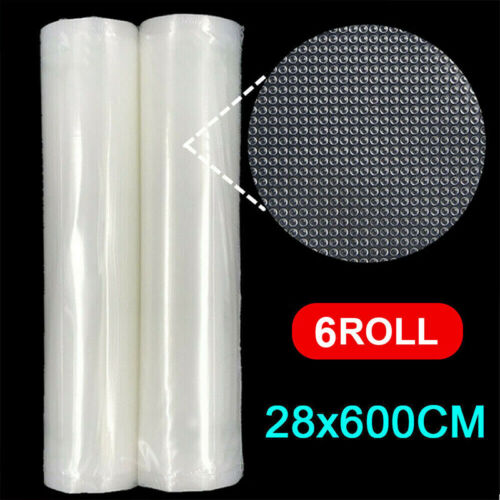 Food Vacuum Sealer Bags Rolls Vaccum Food Saver Storage Seal Bag Pack Embossed