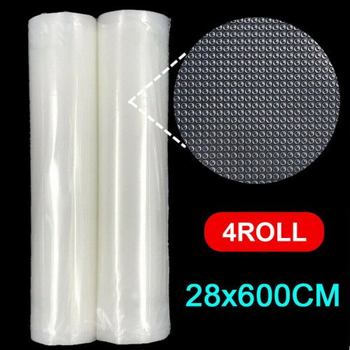 Food Vacuum Sealer Bags Rolls Vaccum Food Saver Storage Seal Bag Pack Embossed