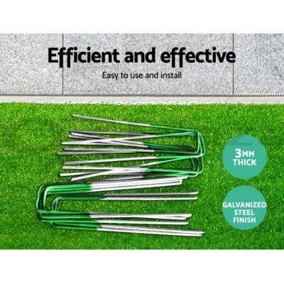 Instahut 1.83m Weed Mat Control Weedmat Pins Pegs Gardening Plant 30/50/100m