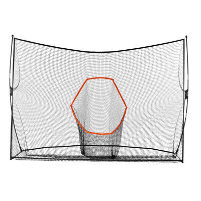 VEVOR 10.8x7ft Golf Practice Hitting Net Indoor Personal Driving Range Training
