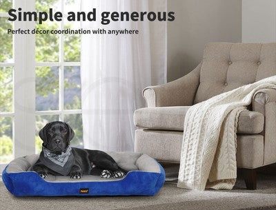 Pawz Dog Bed Pet Cat Calming Floor Mat Sleeping Comfy Cave Washable Extra Large