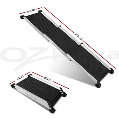 i.Pet Dog Ramp Pet Ramp Car Stairs Steps Foldable Portable Ladder Adjustable SUV