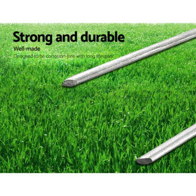 Instahut 1.83m Weed Mat Control Weedmat Pins Pegs Gardening Plant 30/50/100m