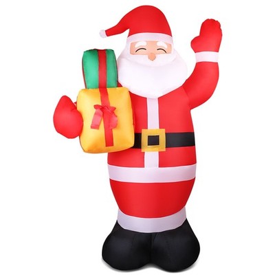 Jingle Jollys Christmas Inflatable Santa 2.4M Outdoor Xmas Decorations Lights