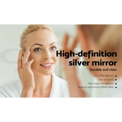 Cefito Bathroom Mirror Cabinet Vanity Medicine Shaving Makeup White