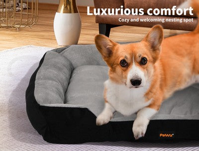 Pawz Dog Bed Pet Cat Calming Floor Mat Sleeping Comfy Cave Washable Extra Large