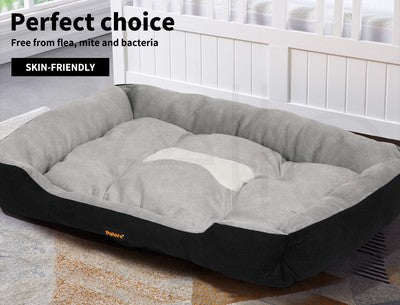 Pawz Dog Bed Pet Cat Calming Floor Mat Sleeping Comfy Cave Washable Extra Large