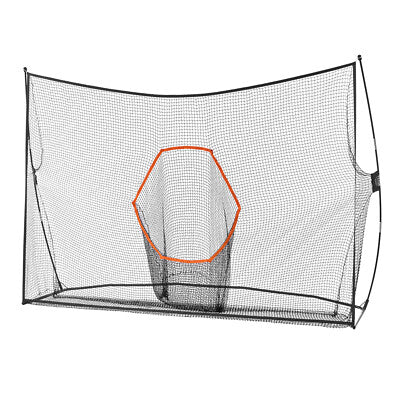 VEVOR 10.8x7ft Golf Practice Hitting Net Indoor Personal Driving Range Training