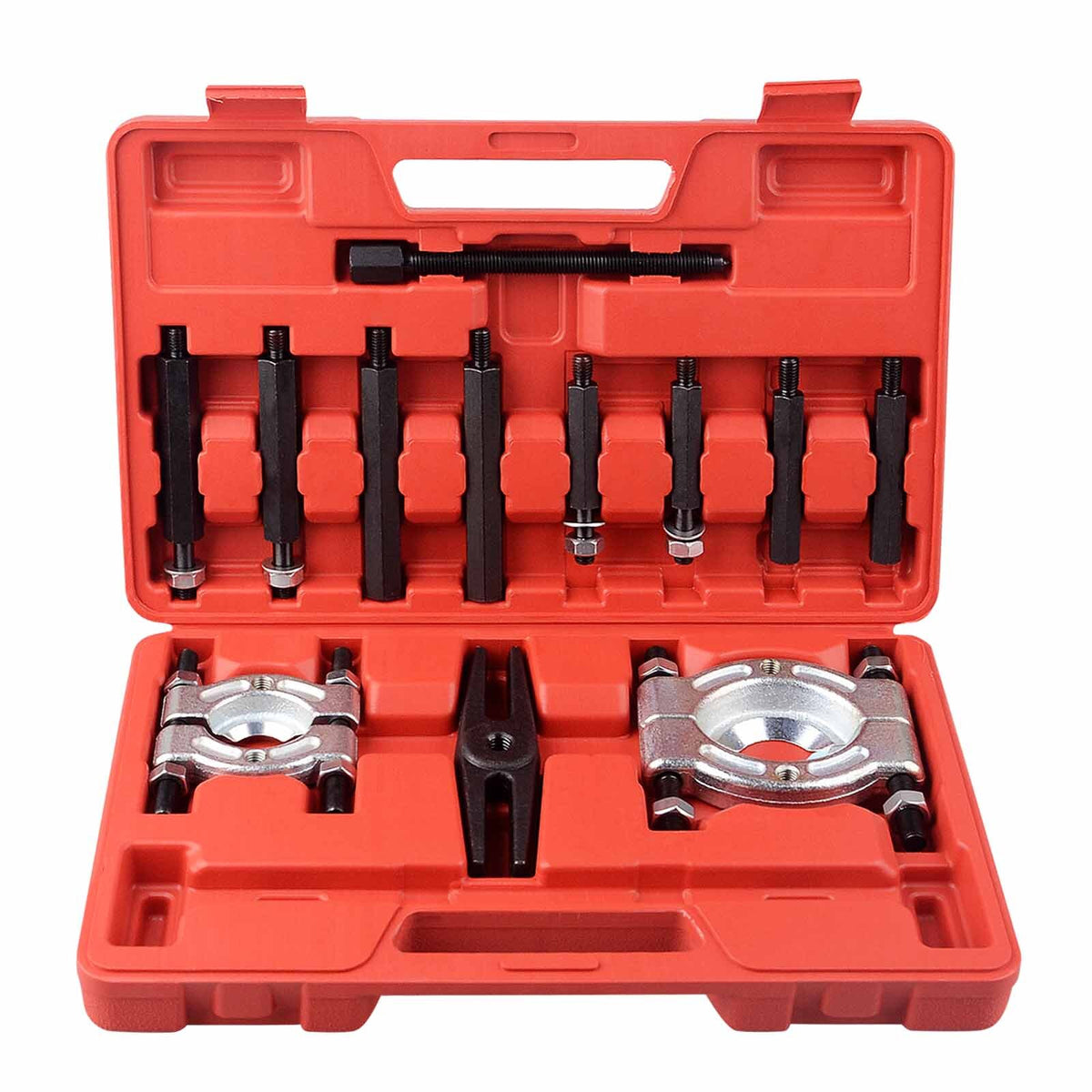 12 pcs Bearing Splitter Gear Puller Fly Wheel Separator Set With Box Tool Kit