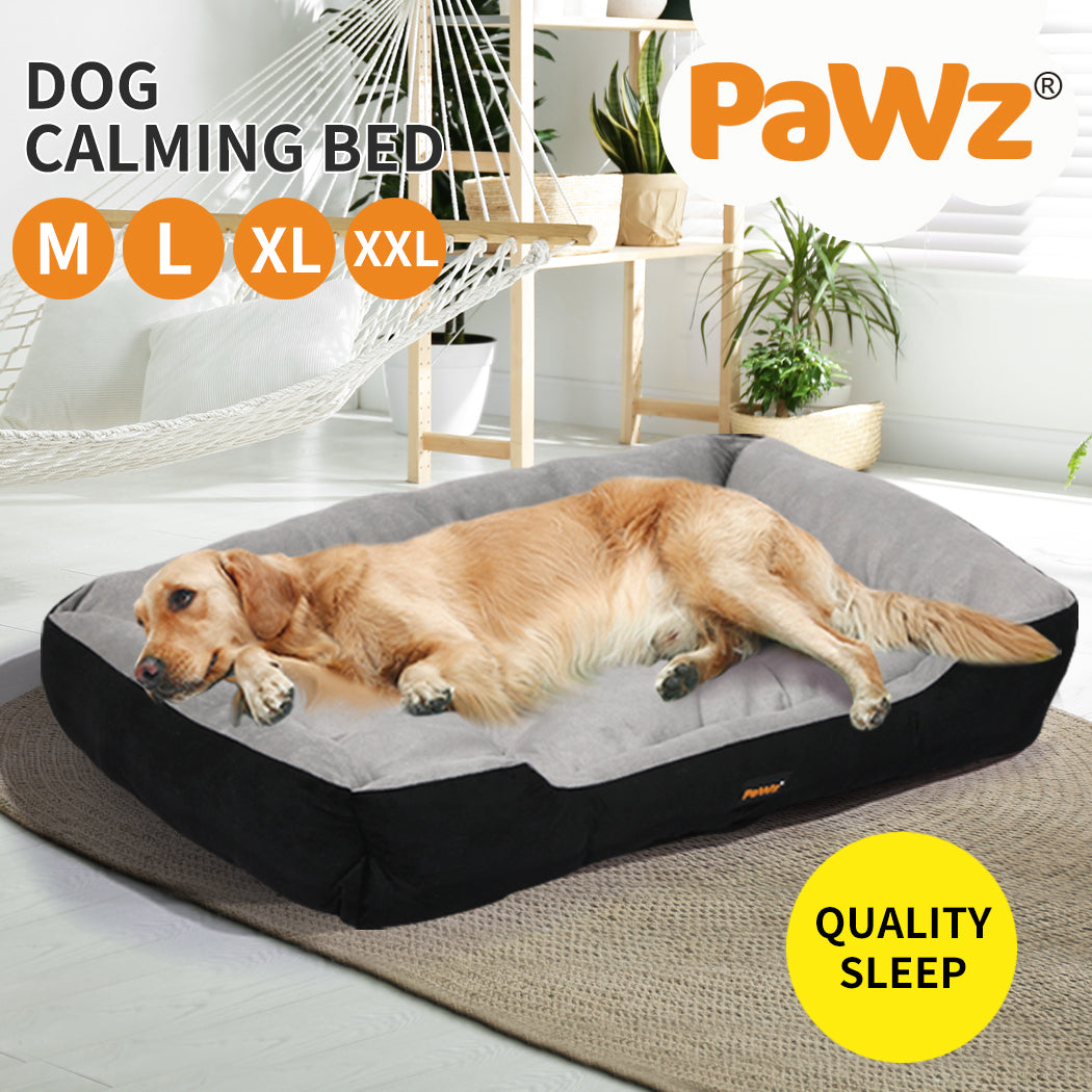 Pawz Dog Bed Pet Cat Calming Floor Mat Sleeping Comfy Cave Washable Extra Large