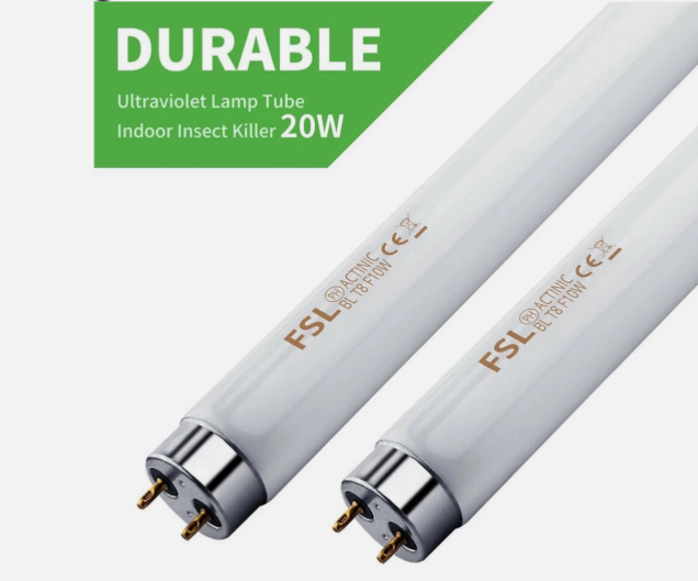 40W Electric UV Mosquito Fly Insect Pest Killer Bug Zapper Trap Lamp In/outdoor