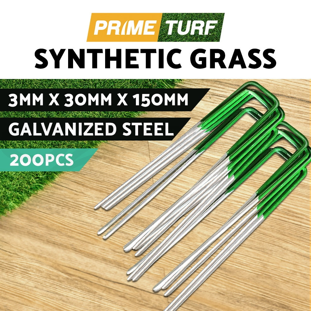 Instahut 1.83m Weed Mat Control Weedmat Pins Pegs Gardening Plant 30/50/100m